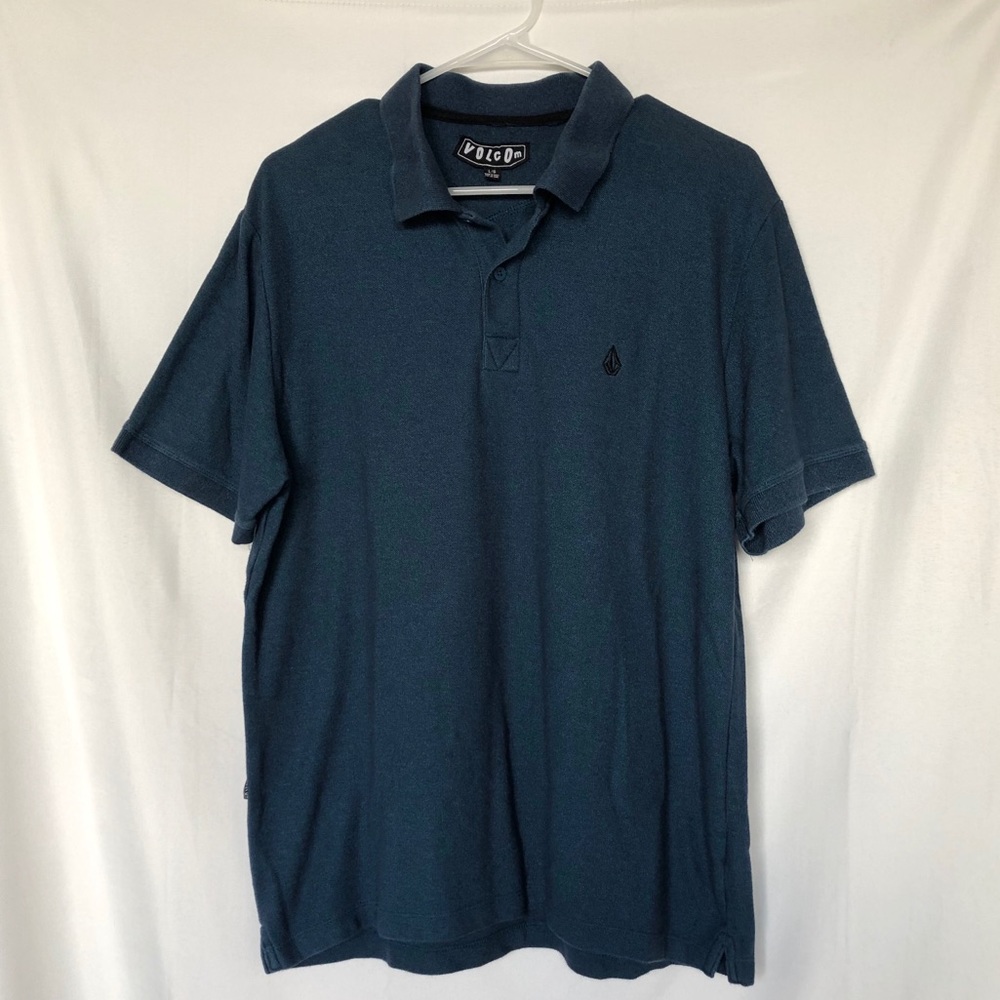 Volcom Mulligan Mock Twist Pique Polo